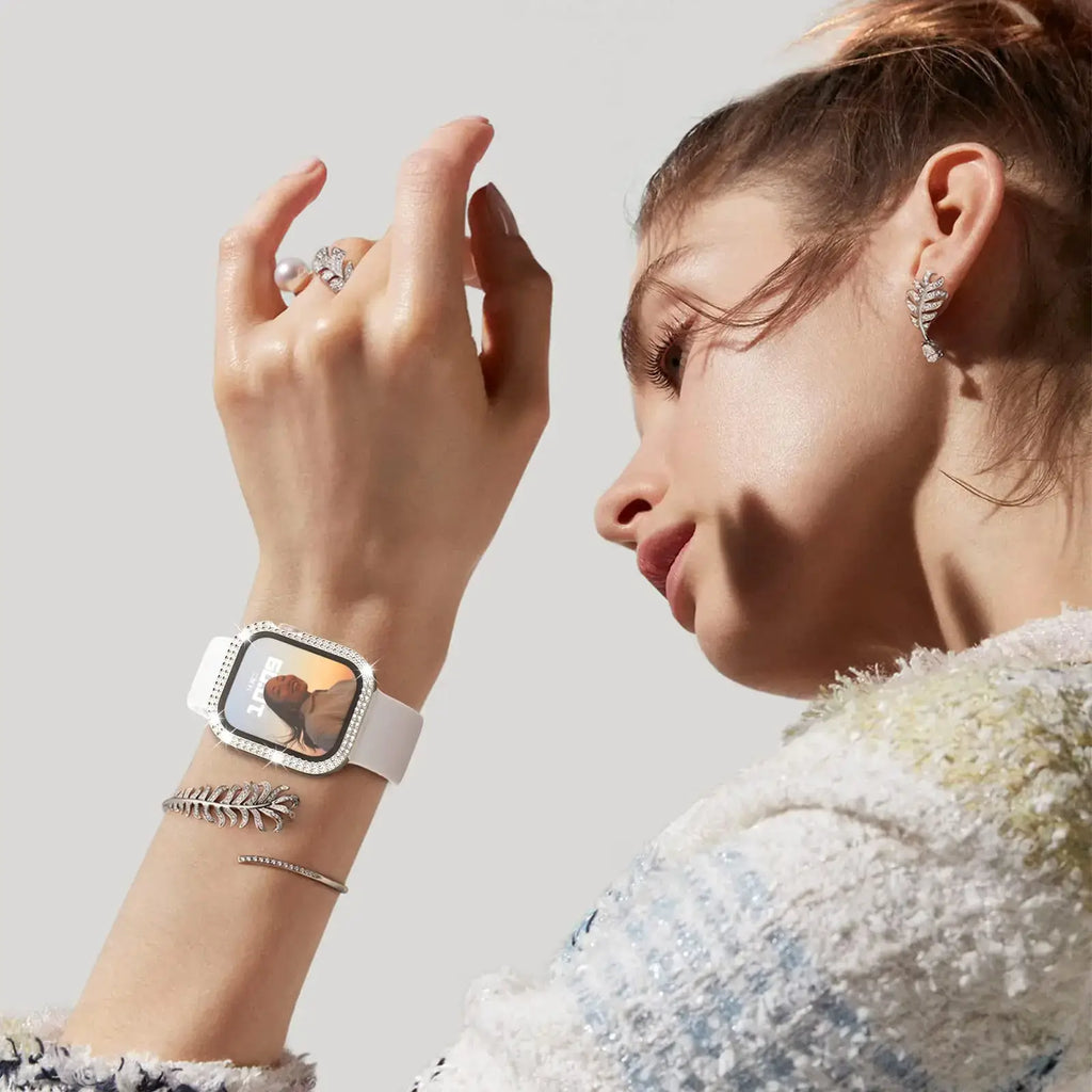 Apple Watch Case - Durable Gem-Studded Elegant Protection - SJB-DIAMOND ELITES