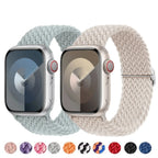 Apple Watch Braided Strap - Soft Elastic Nylon Band