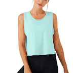 Women'S Solid Color Top Women'S Sports Suspender Top Women'S Fashion Hollow Back Sports Running Fitness Casual Hundred Yoga Top Lootquake LLC