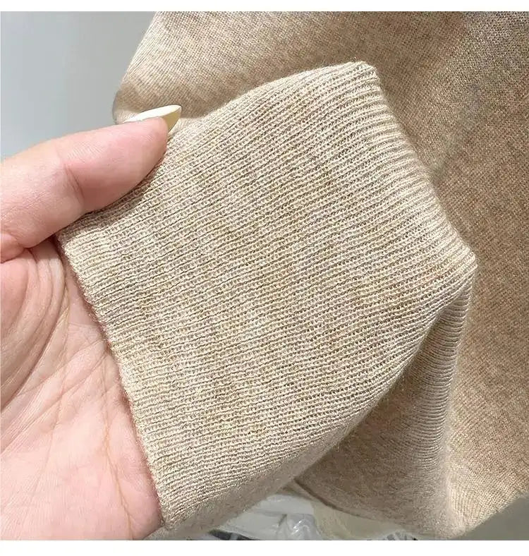 Half High Collar T-shirts Flying Sleeve Design Slim Knitted Sleeveless Top Women Simple Comfortable White T-shirts Summer 2025