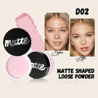 4 Colors Matte Loose Powder Face Whitening Skin Finish Transparent Pink Nude Mineral Makeup Cosmetic Foundation Setting Powder Lootquake LLC