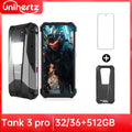 US EU MX Warehouse Unihertz Tank 3 Pro 8849 with 100 Lumens 5G Projector phone,32GB/36GB RAM,512GB ROM,23800mAh 120W,200MP, NFC Lootquake LLC