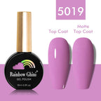 Rainbow Ghini UV LED Glitter Purple Gel Nail Polish 15ml Manicure Art Accessories Nail Glue Supplies for Professionals Varnishes Lootquake LLC