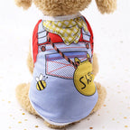 T-Shirt for Small Pet Supplies Cartoon Clothing Shirt Casual Puppy Dogs Soft Vests Summer Pet Dog Clothes