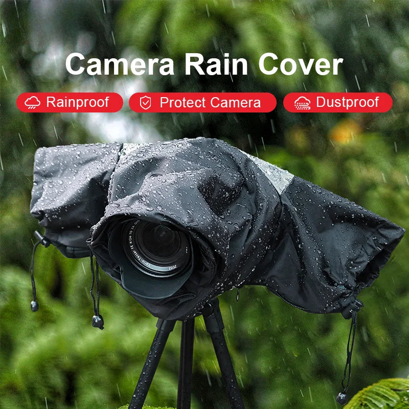 Waterproof Camera Rain Cover Raincoat Protector Bag DSLR Camera Portable Rainproof Accessories Lootquake LLC