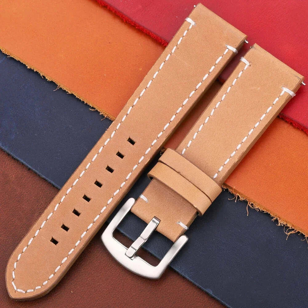 Samsung Galaxy Watch Leather Band - Classic Stylish Design - SJB-DIAMOND ELITES