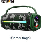 Outdoor Portable Bluetooth 53 Wireless Speaker IPX6 Waterproof High Power Audio RGB Lantern Subwoofer Lootquake LLC
