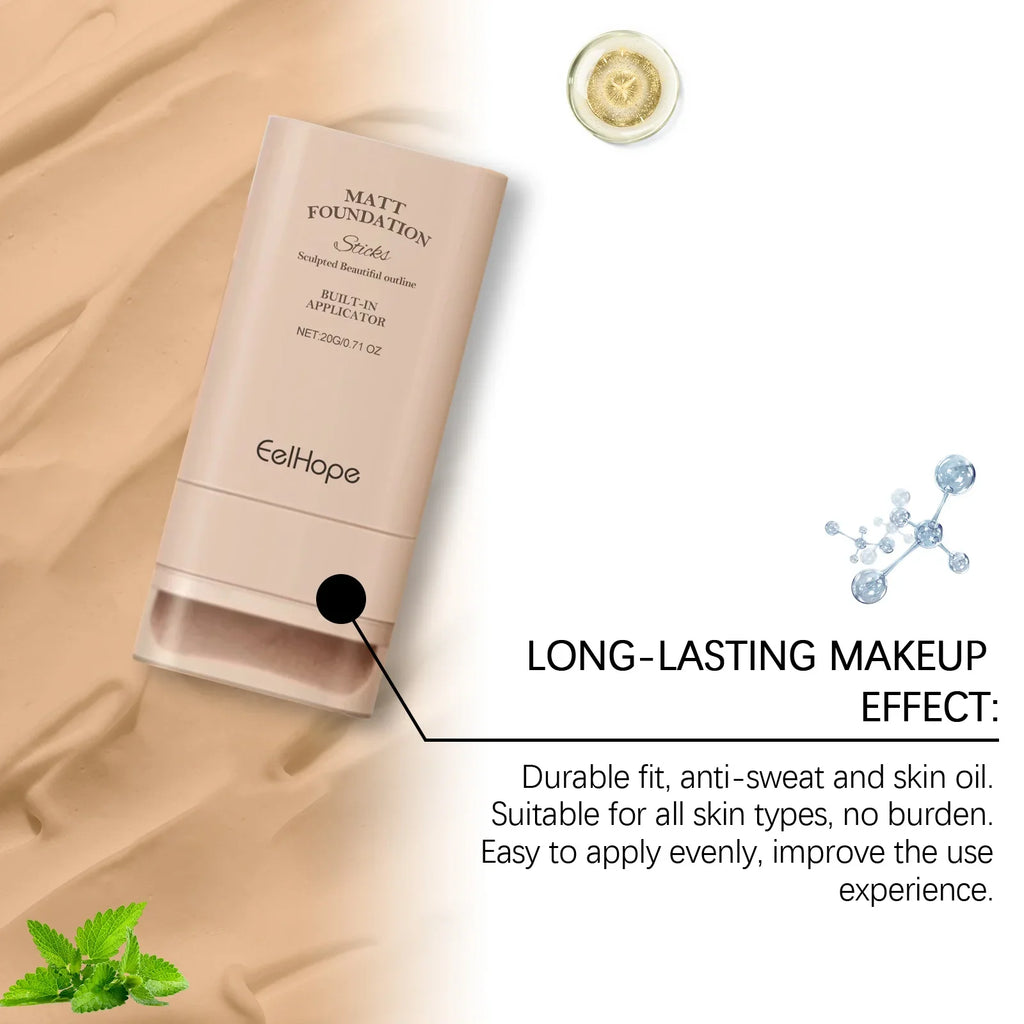 Eelhope Concealer Foundation Cream Long-Lasting Makeup Full Coverage Lightweight Waterproof Foundation Face Concealer Cosmetics Lootquake LLC