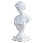 Goddess Bust Statue Classical De Milo Tabletop Decor Gift Greek Roman Mythology Art Replica Resin Venus Sculpture Home Office Lootquake LLC