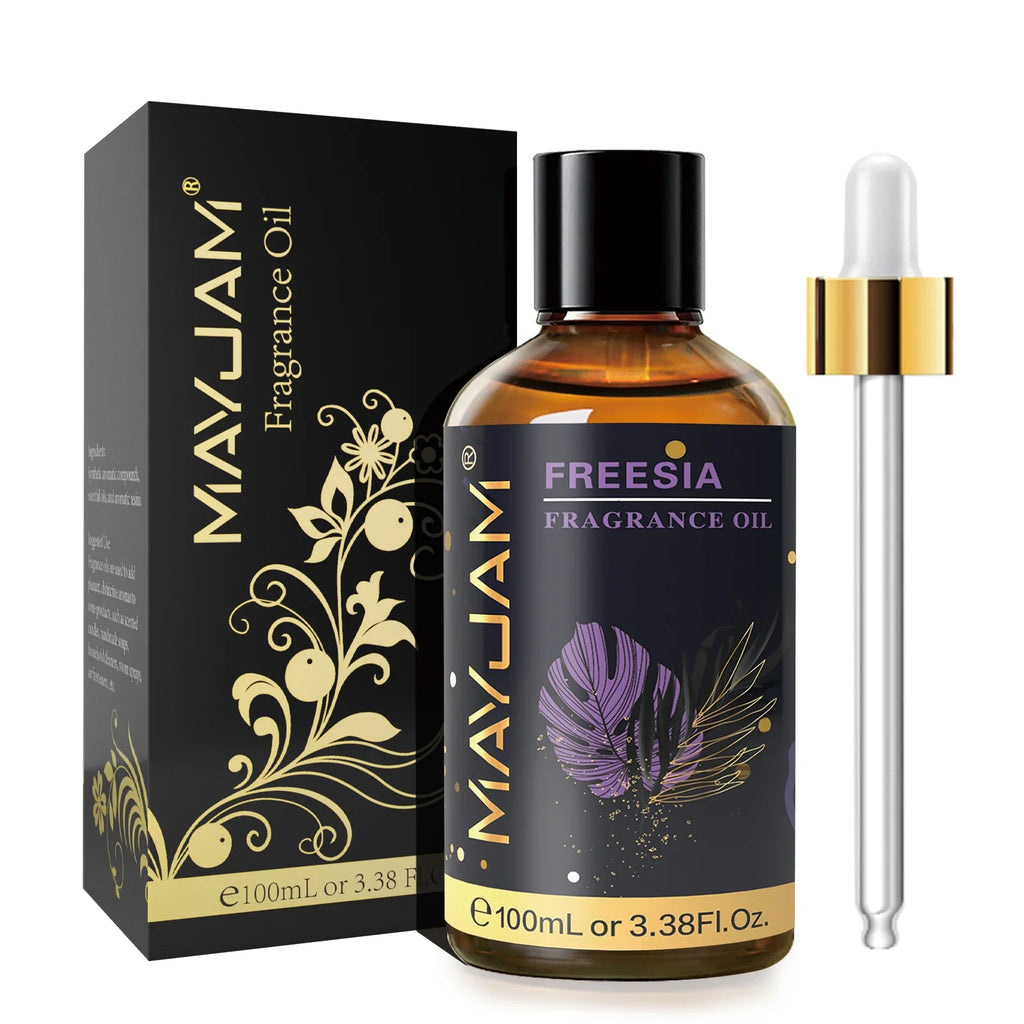 MAYJAM 100ml Aromatic Oils Freesia Fresh Linen Mandarin Parma Violet Fragrance Oils For Humidifier Diffuser Lootquake LLC