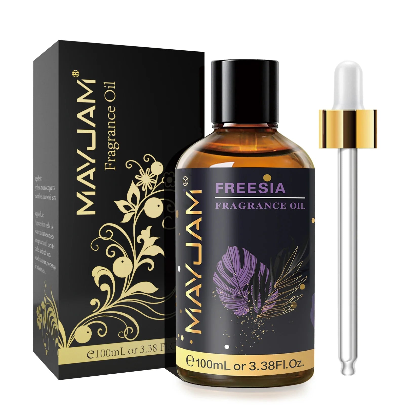 MAYJAM 100ml Aromatic Oils Freesia Fresh Linen Mandarin Parma Violet Fragrance Oils For Humidifier Diffuser Lootquake LLC