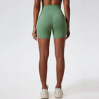 Ultra Comfort High-Waist Yoga Shorts THRIXINE