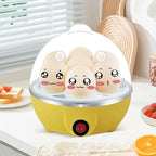 HOMEFISH Egg Cooker Automatic Power Off Home 7 Eggs Multi-Functional Steamed Egg Custard Boiled Egg Machine Breakfast Artifact