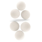 Wool Dryer Balls 7CM Premium Natural Fabric Softener Wool Balls Replaces Dryer Sheets Laundry Balls for Dryer