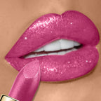 Diamond Shimmer Lipstick Lip Gloss High Pigmented Long Lasting 10 Colors Glitter Lipgloss Lips Makeup Cosmetics Sexy Make Up Lootquake LLC