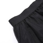 Casual Skirts Punk Sexy Net Yarn High-Waisted Irregular Skirt for Women Summer New European and American Gothic Style Versatile