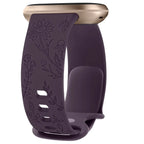 Fitbit Versa & Sense Silicone Band - Durable Floral Design - SJB-DIAMOND ELITES