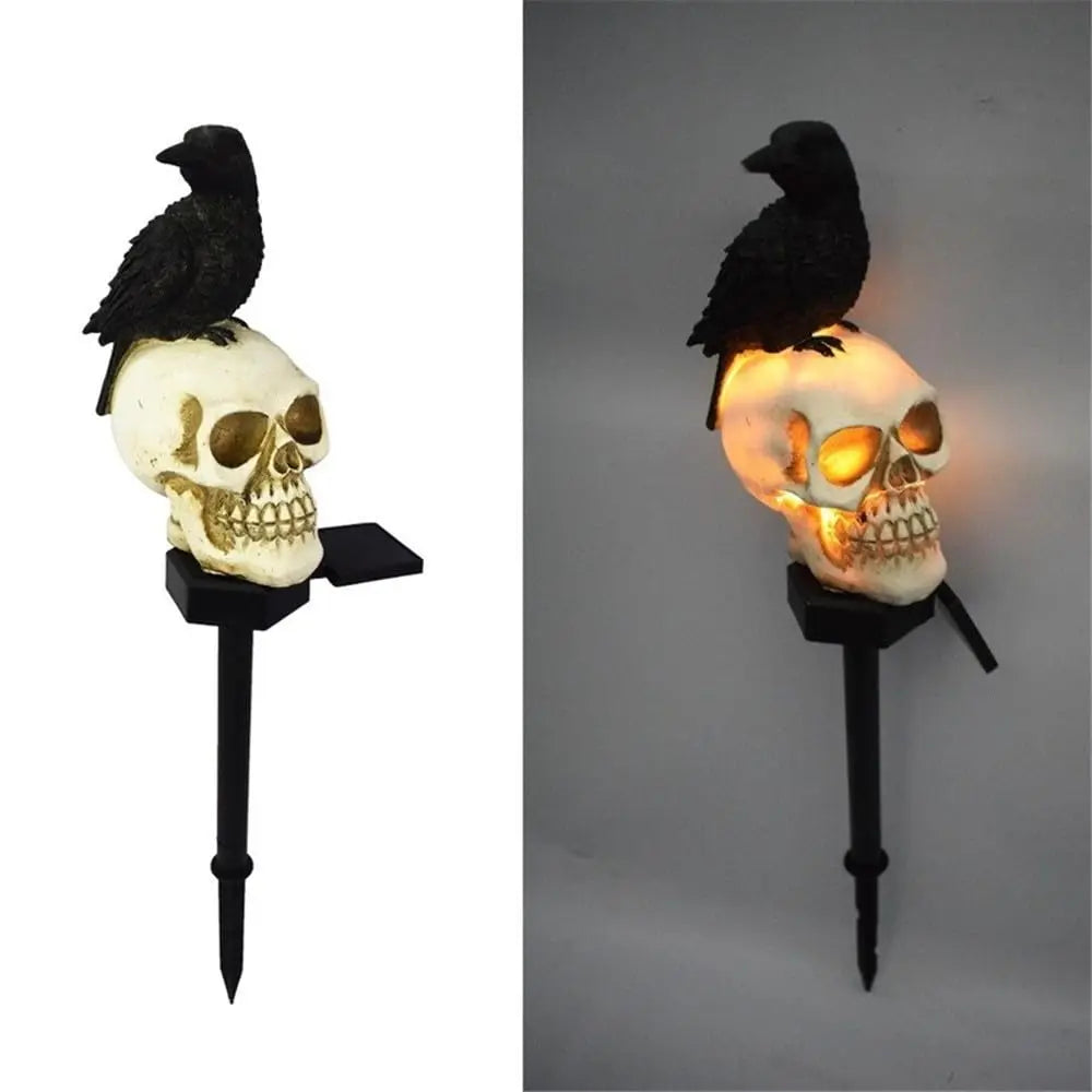 Halloween Outdoor Light Skeleton Ghost Horror Grimace Party Decor for Courtyard Home Holiday Lighting Garden Decoration Lootquake LLC