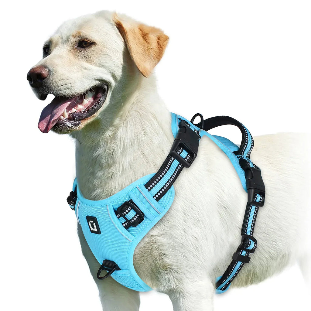 PawsEase No-Pull Soft Harness with Control Handle THRIXINE
