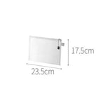 3pcs/1pcs Mesh Zipper Pouch Document Bag Children's puzzle piece storage bag Zip File Folders School Office Supplies Pencil Case Lootquake LLC