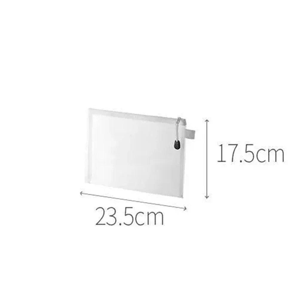 3pcs/1pcs Mesh Zipper Pouch Document Bag Children's puzzle piece storage bag Zip File Folders School Office Supplies Pencil Case Lootquake LLC