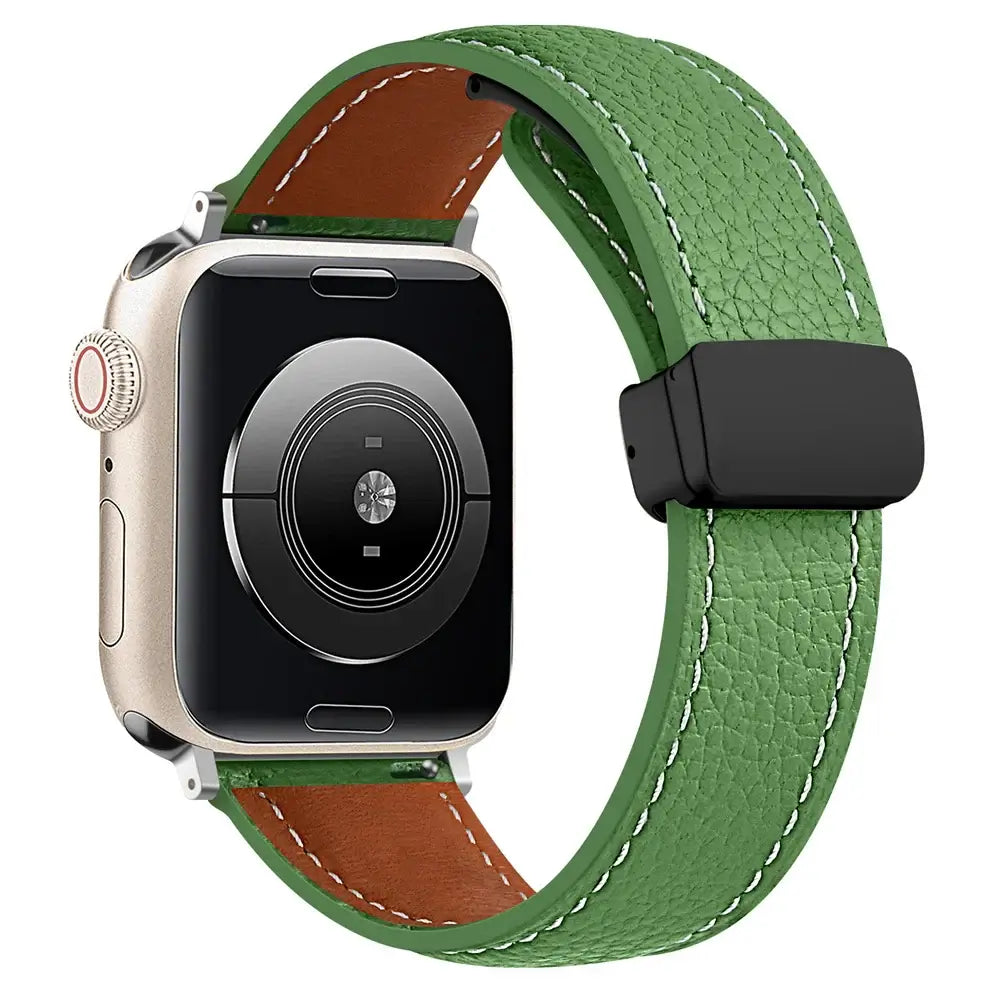 Apple Watch Leather Band - Premium Stylish Strap with Buckle BandsCo Straps