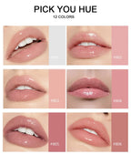 Mirror Lipgloss Moisturizing Sexy Lips Plumper Long Lasting Red Lip Gloss Tint Makeup Jelly Lip Glaze Cosmetics Lip Oil Lootquake LLC