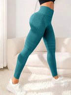 Curve Lift High-Waisted Fitness Leggings THRIXINE