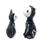 Halloween Home Decorations Dog Cat Ornament Spooky Halloween Haunted House Decor Ghost Cat Dog Ornament Sculpture for Home Lootquake LLC
