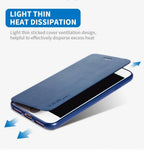 Ultra Thin Slim Case For iPhone 13 12 Case 6S 7 8 Plus X XR XS Max Flip Leather Cover For iPhone 12 11 Pro Max Case  Leather Extra Slim Phone Case With Stand Function Stevvex