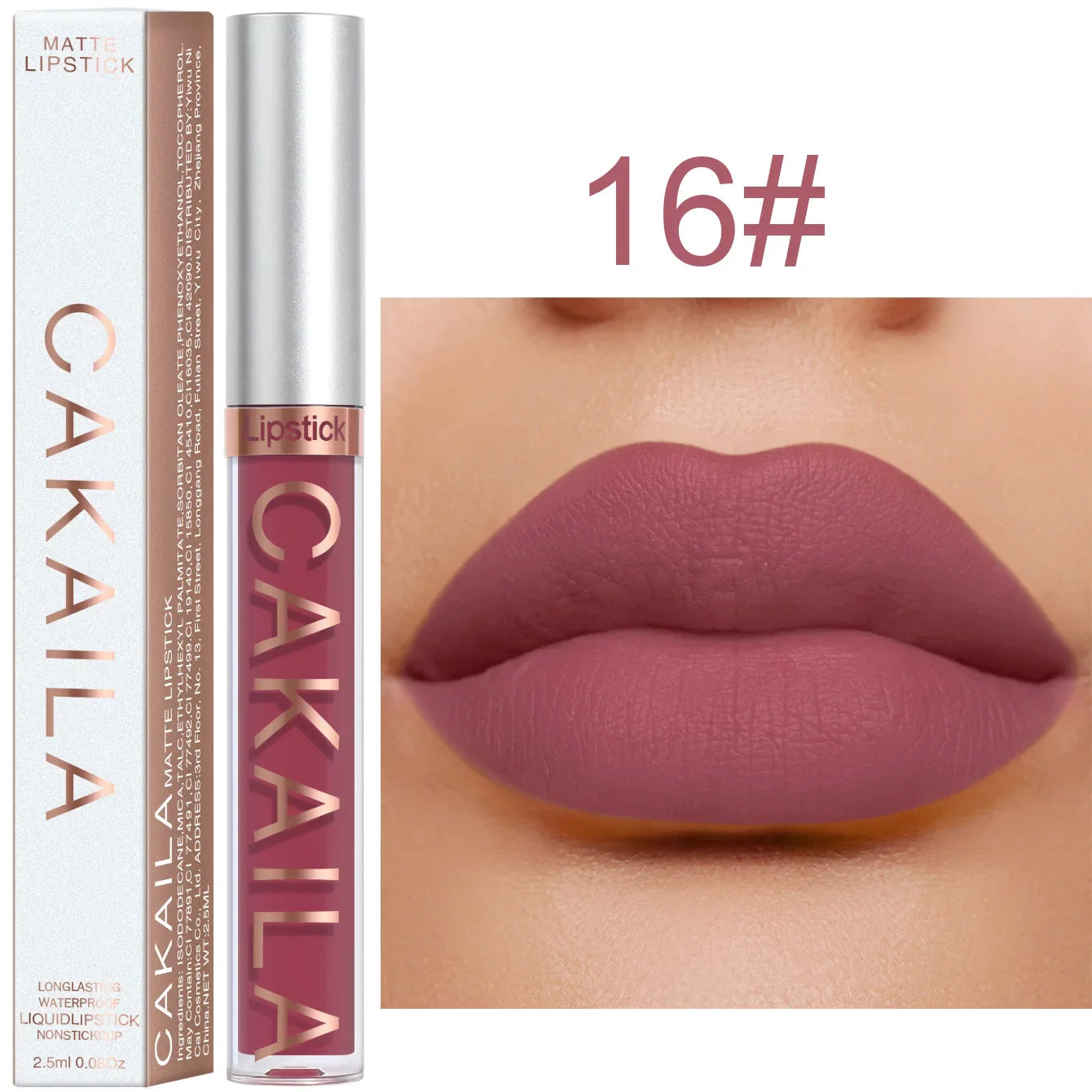 18 Color Lipstick Matte Non-stick Cup Waterproof Lip Gloss Lootquake LLC