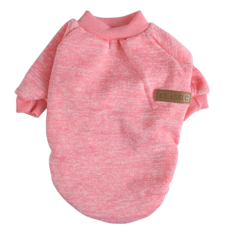 Cat Clothes For Medium Small Dogs Pet Coat Sweatshirt XS-2XL THRIXINE