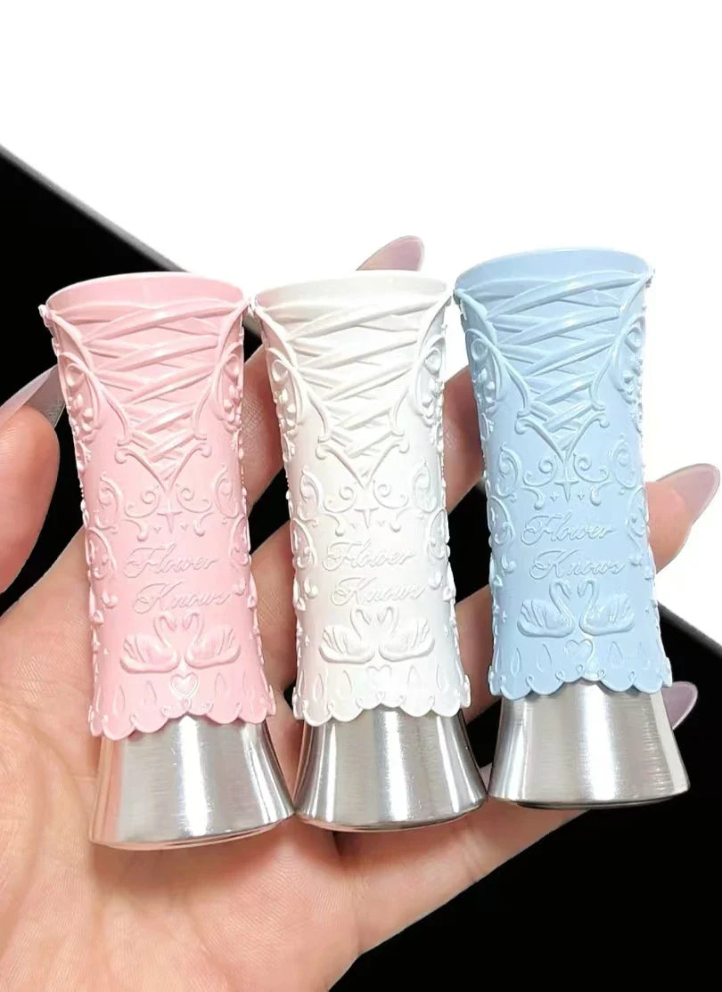 Flower Knows Lipstick Swan Ballet Lip Gloss Mirror Moisturizing Long-lasting Lip Glaze Nostickcup Nourishing  3.5g Lootquake LLC