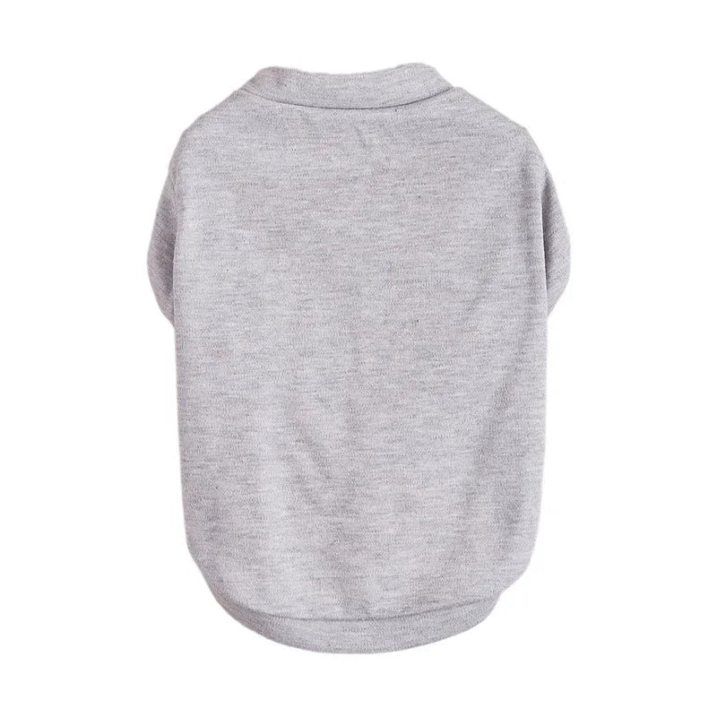 Breathable Dog T-shirt Solid Comfortable Thin Vest for Yorkshire Terrier Cute Summer Pet Clothes Dog Vest Pet Supplies Pi-Mart