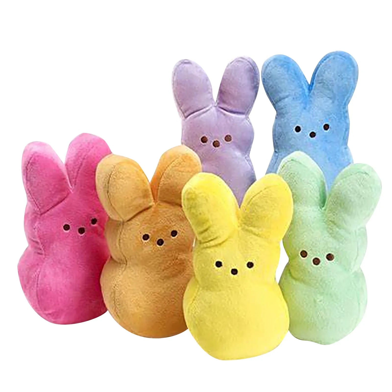 15cm Peep Bunny Plush Toys Stuffed Animal Star Carrot Rabbit Doll Room Desktop Sofa Decor Easter Bunny Soft Pillow Gifts For Kid Lootquake LLC