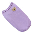 Pet Clothes Spring Summer Cat Dog T-shirt Breathable Waffle Vest Puppy Kitten Pet Supplies Chihuahua French Bulldog Clothing Pi-Mart