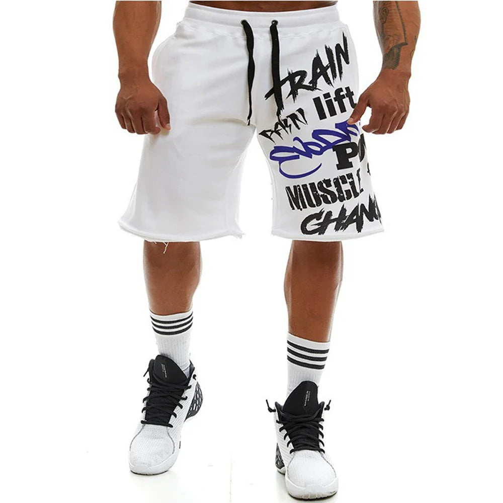UrbanFlex Men's Cotton Gym Shorts THRIXINE