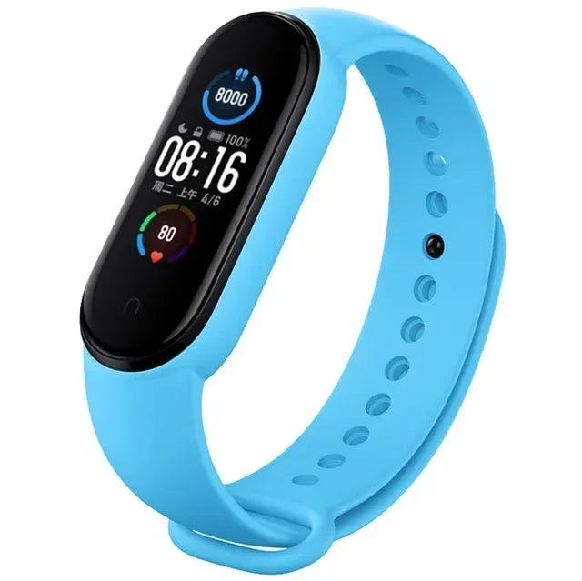 Watch Strap For Xiaomi Mi Band 7 6 5 4 3 Wristband Silicone Bracelet Wrist Straps MiBand 3/4 band5 band6 Smartwatch Accessories Lootquake LLC