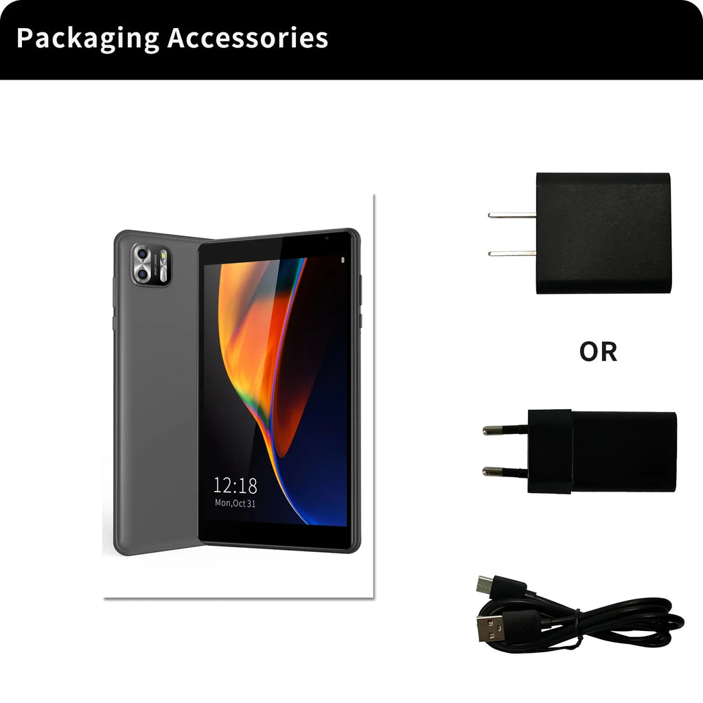 PRITOM 8 Inch Tablet Android 13, 8GB(4+4 Expand) RAM 64GB ROM,1TB Expand,1280x800 IPS Screen 5000MAH Battery,Dual Camera, WiFi Lootquake LLC