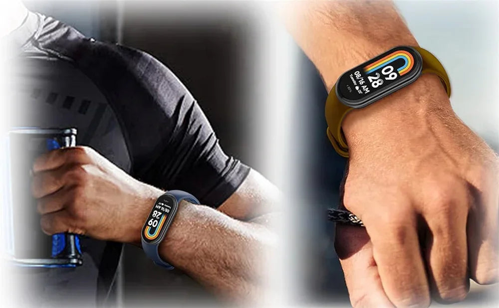 Sport Watchbands For Xiaomi Mi band 8-9 NFC Replacement miband9/8 silicone Bracelet waterproof Strap smart mi band 9 Accessories Lootquake LLC