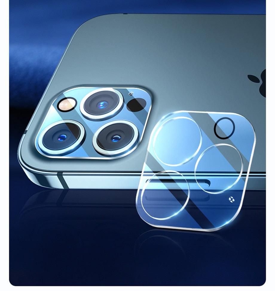 4Pcs Full Cover Protective Glass for Iphone 14 11 12 13 Pro XS Max Camera Protector for Iphone X 11pro Max 12 13 Mini Lens films Glass  Camera Lens Protector For iPhone Stevvex