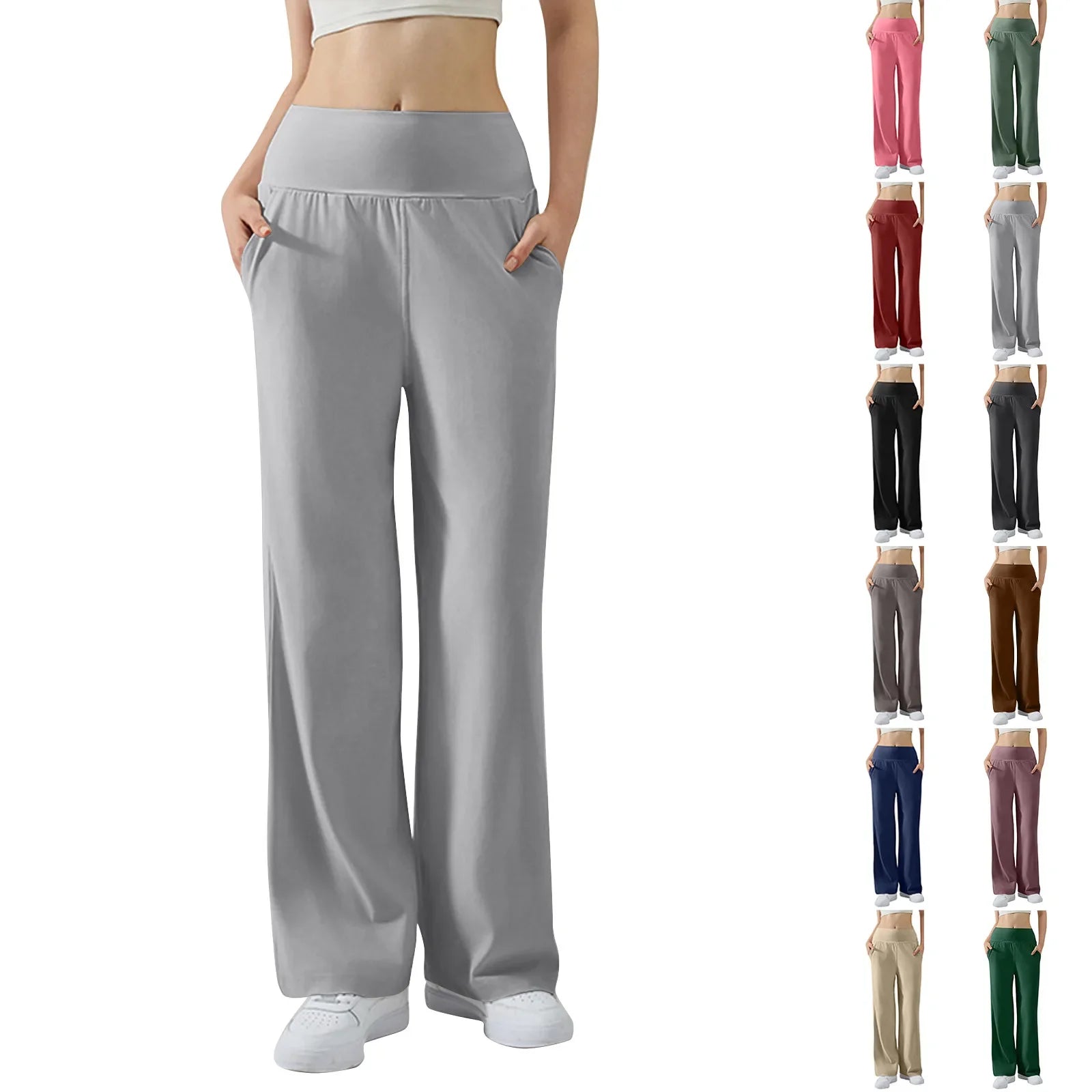 FreeFlow Flare Pants: Comfort & Style Combined - SJB-DIAMOND ELITES