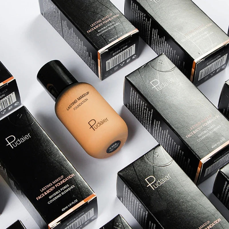 Face Foundation Makeup Base Cream Mineral Full Coverage Concealer No Cracking No Drying Waterproof Face Corrector Lootquake LLC