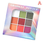 9Colors Solid Patting Nail Powders UV Polish Decoration Shimmer Fine Glitter Gradient Matte Pat Pat Manicure Polish Deco Powder