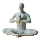 Yoga Man Meditating Abstract Statues Sculptures Yoga Figurine Nordic Living Room Home Decor Decoration Desk Ornaments Decor  ﻿