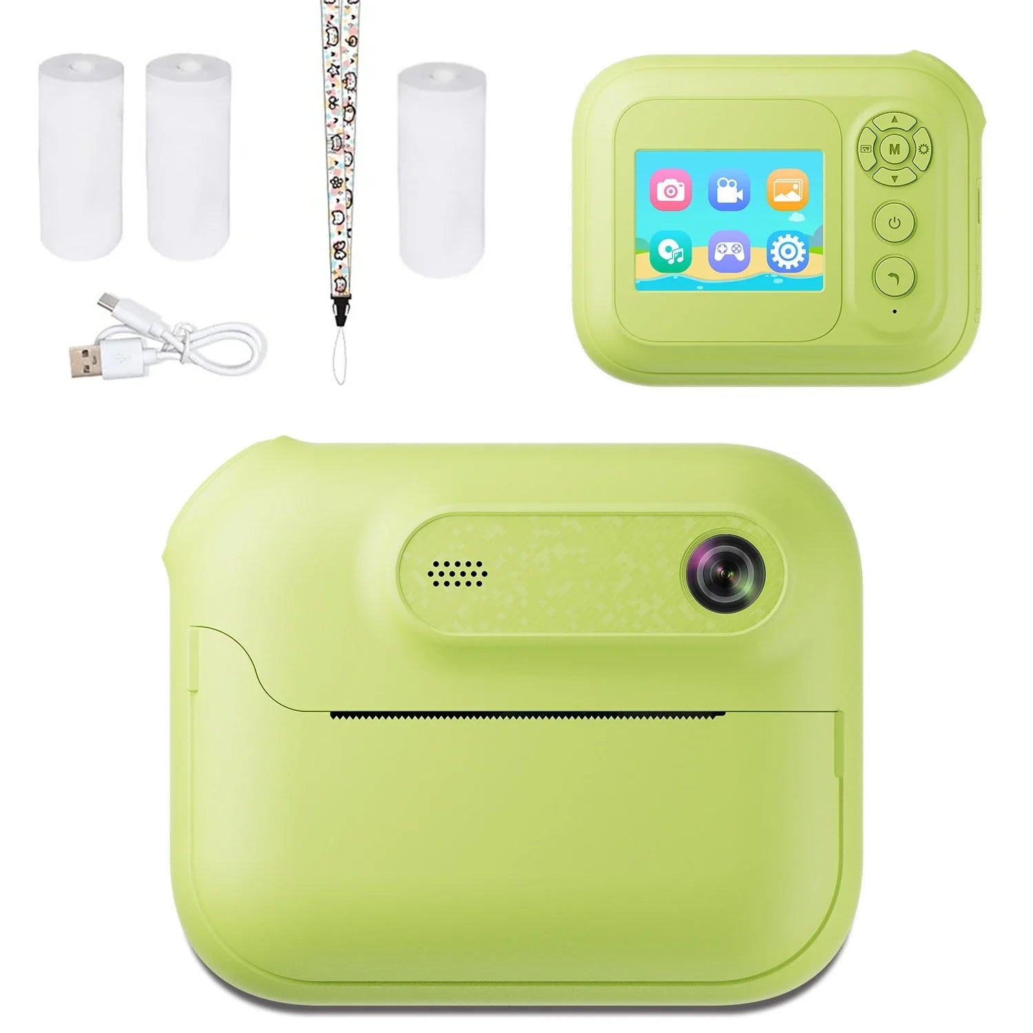 S8 Instant Print Camera for Children 1300mAh Kids Camere Printer 1080P HD Digital Camera for Girls Boys Birthday Gifts Lootquake LLC