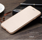 Ultra Thin Slim Case For iPhone 13 12 Case 6S 7 8 Plus X XR XS Max Flip Leather Cover For iPhone 12 11 Pro Max Case  Leather Extra Slim Phone Case With Stand Function Stevvex