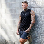 Cotton Casual Shorts Men Gym Fitness Running Sportswear - SJB-DIAMOND ELITES