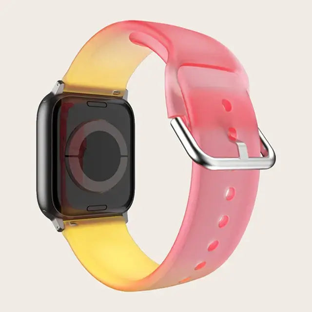 Apple Watch Silicone Strap - Colorful Floral Pattern Band BandsCo Straps