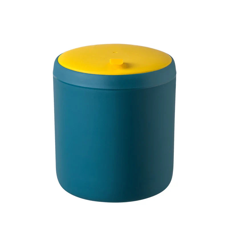 Mini Waste Bin Desktop Office Trash Can Home Garbage Basket Table Plastic Organizer Office Supplies Dustbins Sundries Barrel Box Lootquake LLC